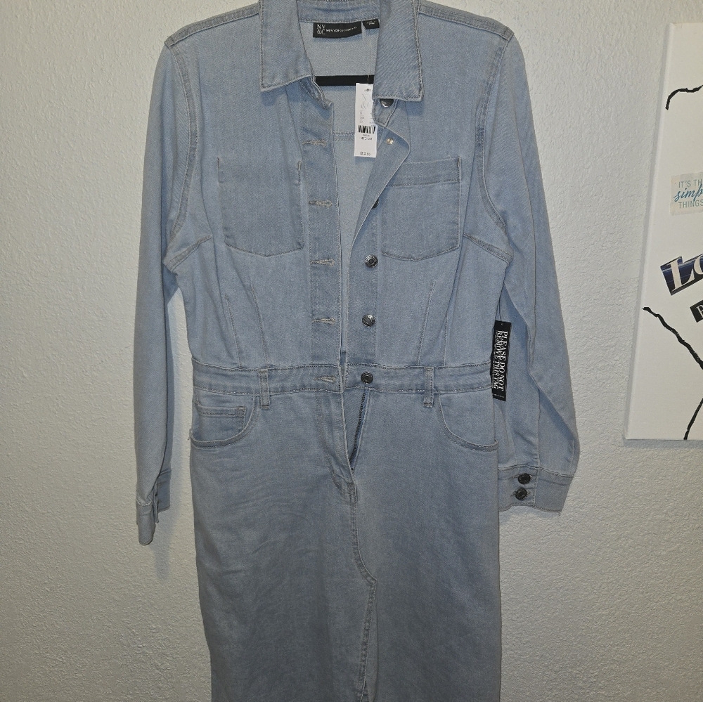 New York and company denim dress